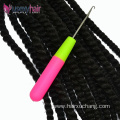 Professional Crochet Braids Hook Needle Dreadlock Knitting Crochet 16CM Pulling Plastic Handle Needle